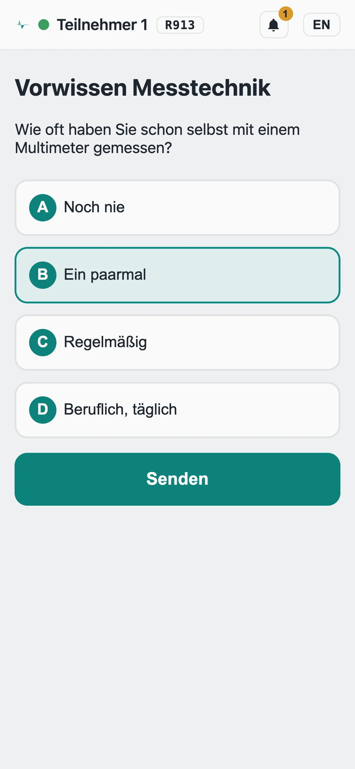 Bildschirmfoto Smartphone