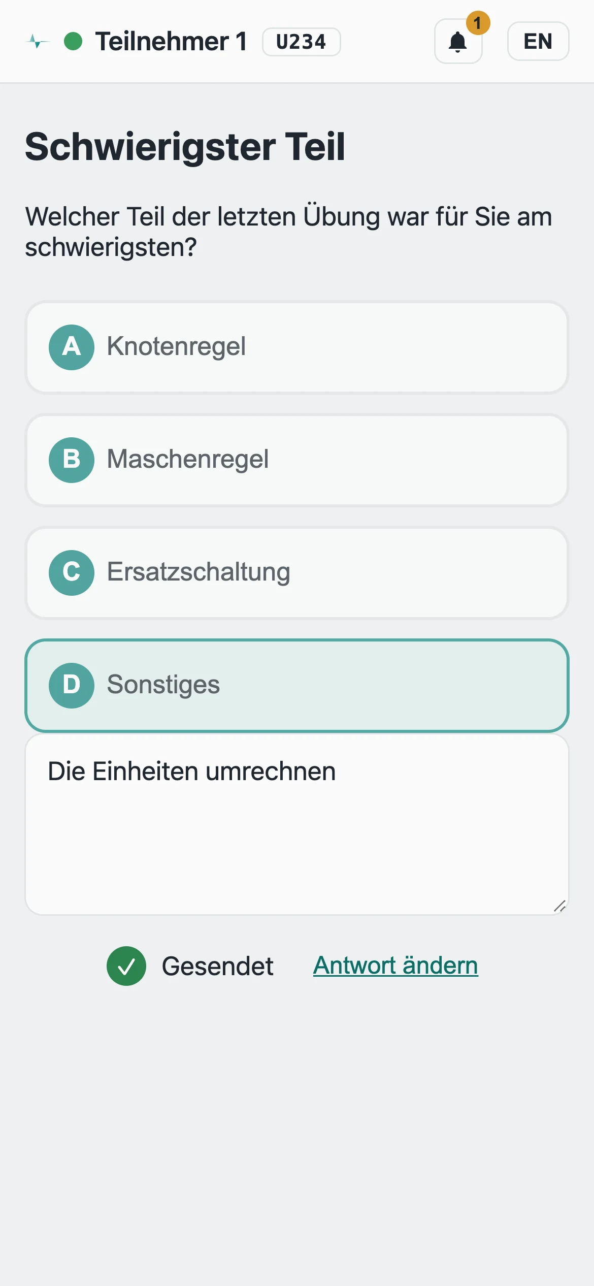 Bildschirmfoto Smartphone