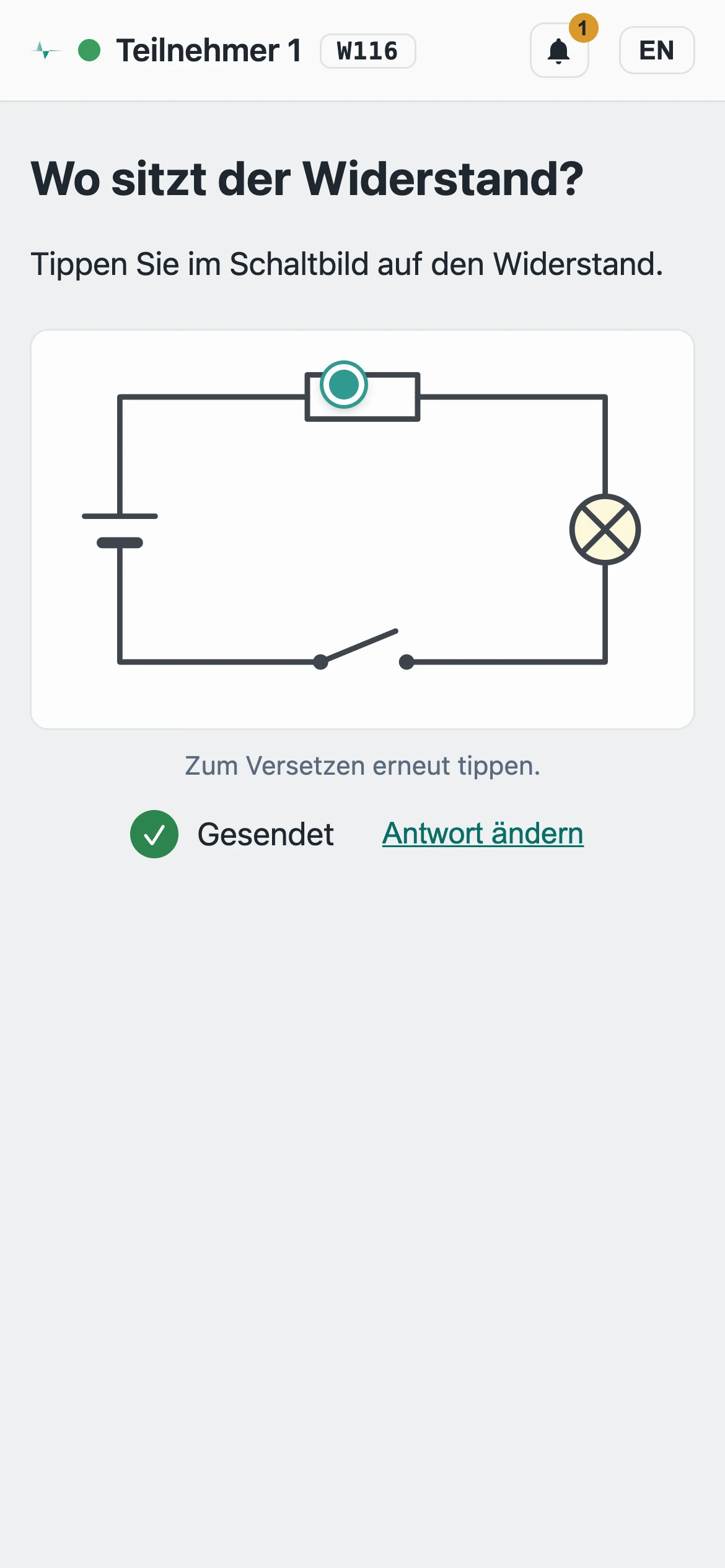 Bildschirmfoto Smartphone