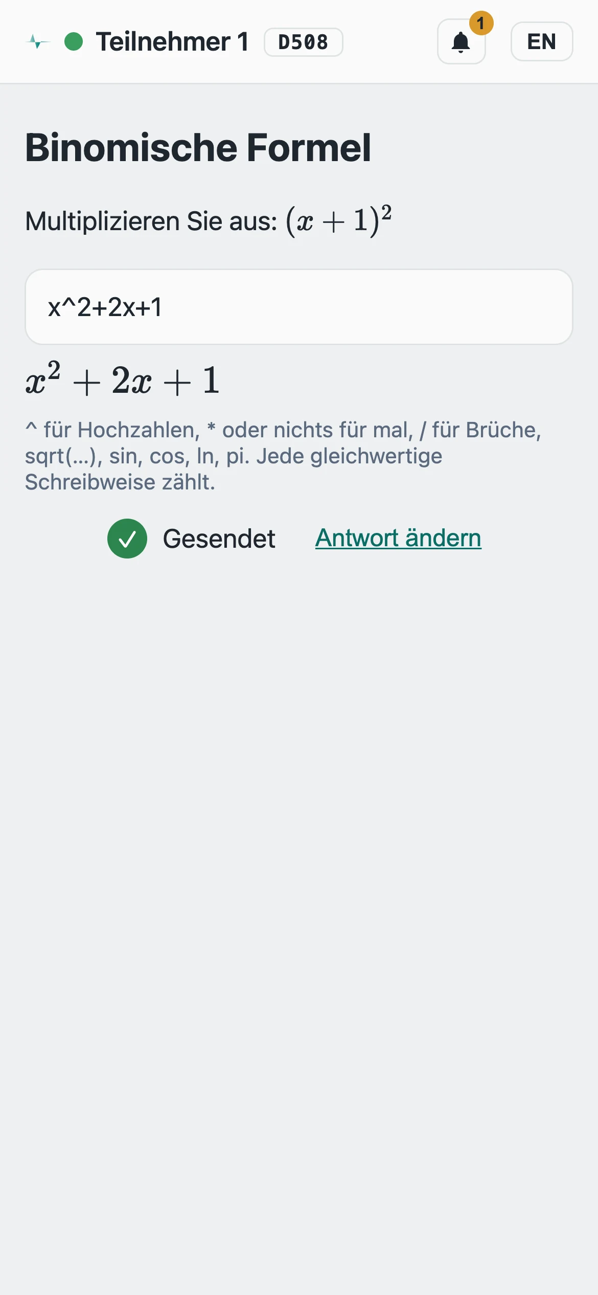 Bildschirmfoto Smartphone