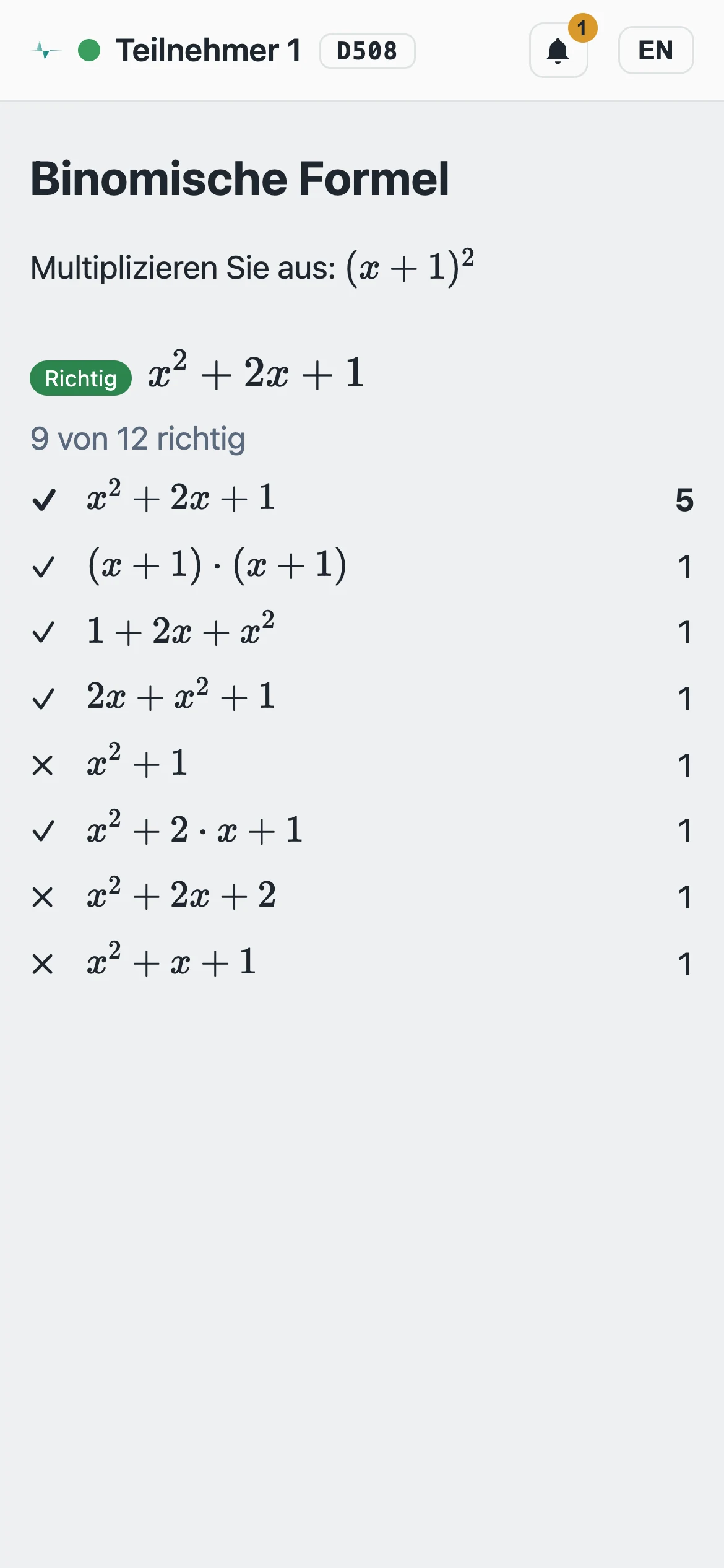 Bildschirmfoto Smartphone