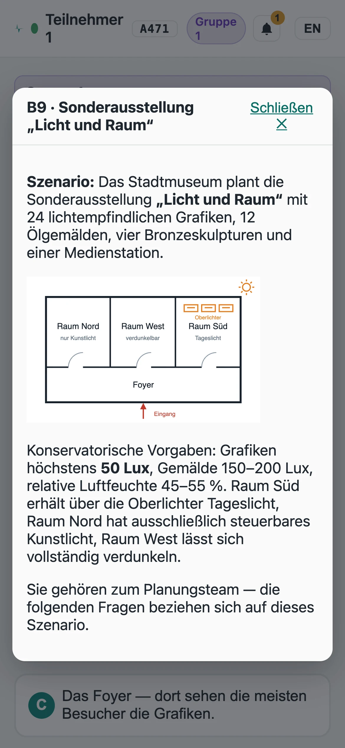 Bildschirmfoto Smartphone
