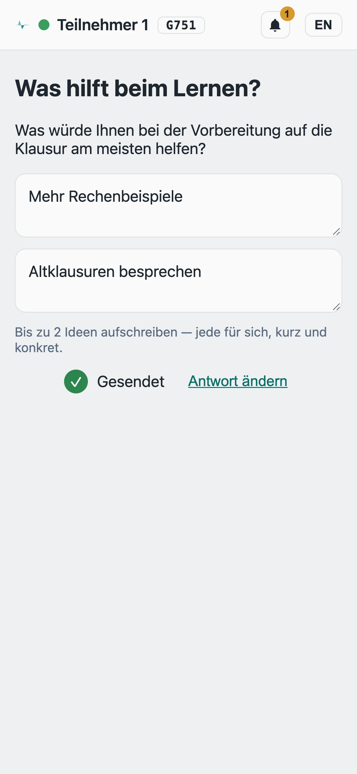 Bildschirmfoto Smartphone