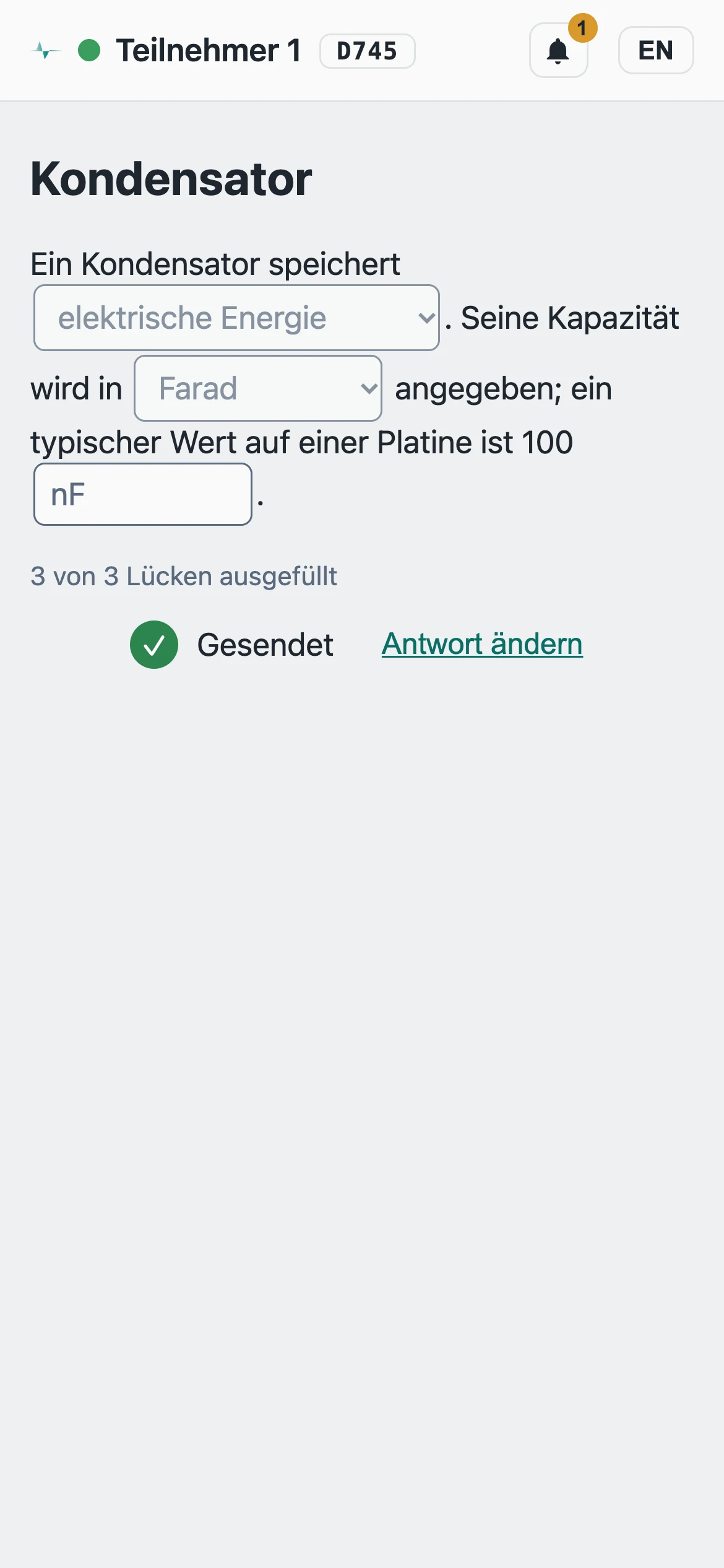 Bildschirmfoto Smartphone