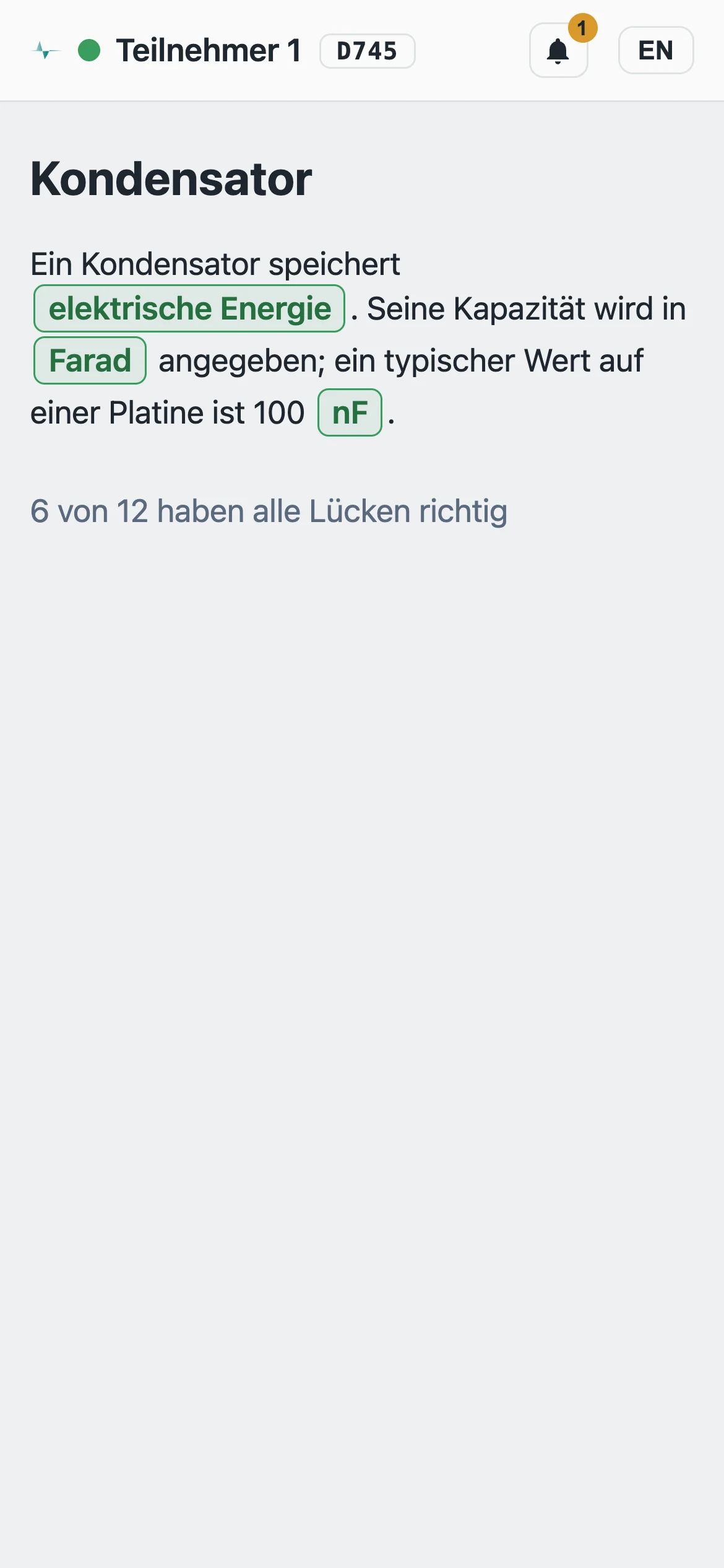 Bildschirmfoto Smartphone