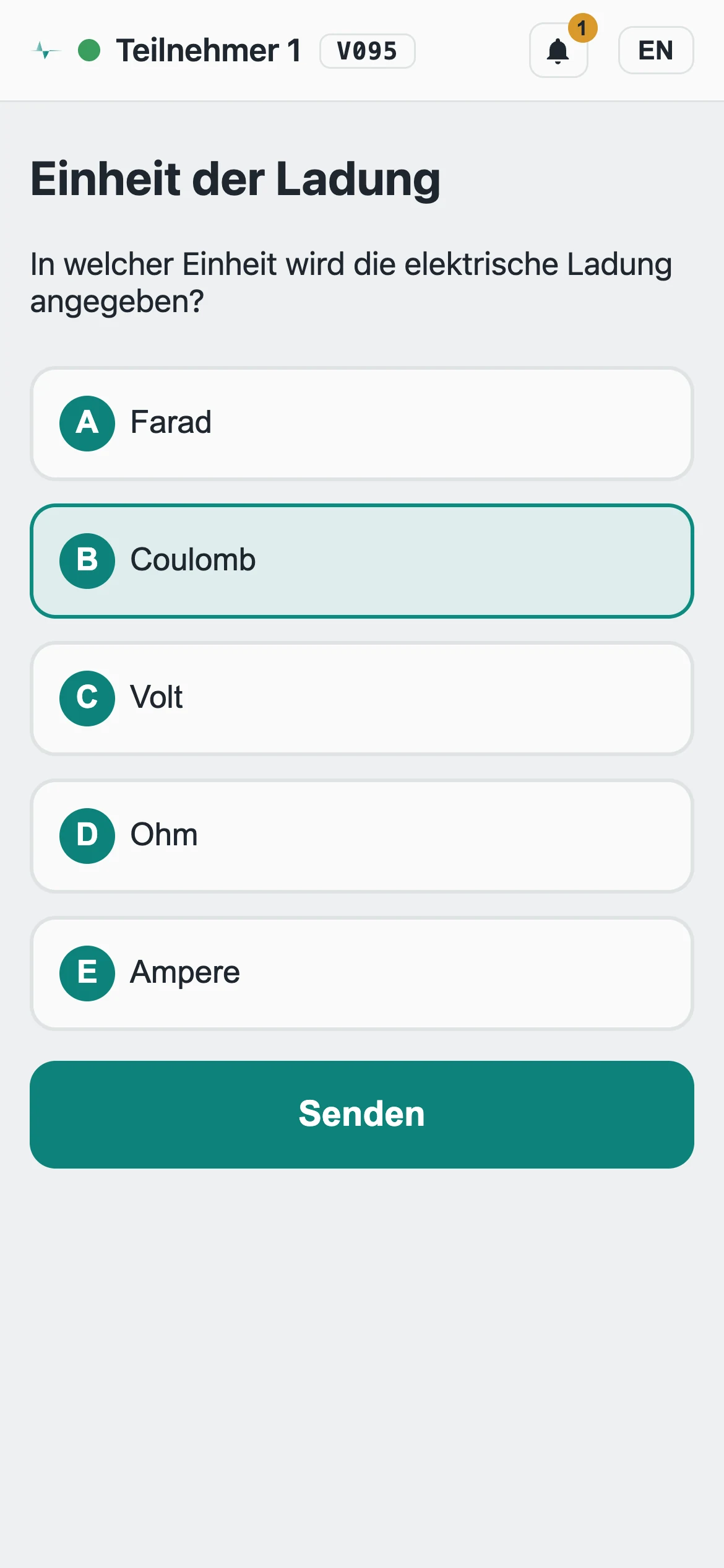 Bildschirmfoto Smartphone