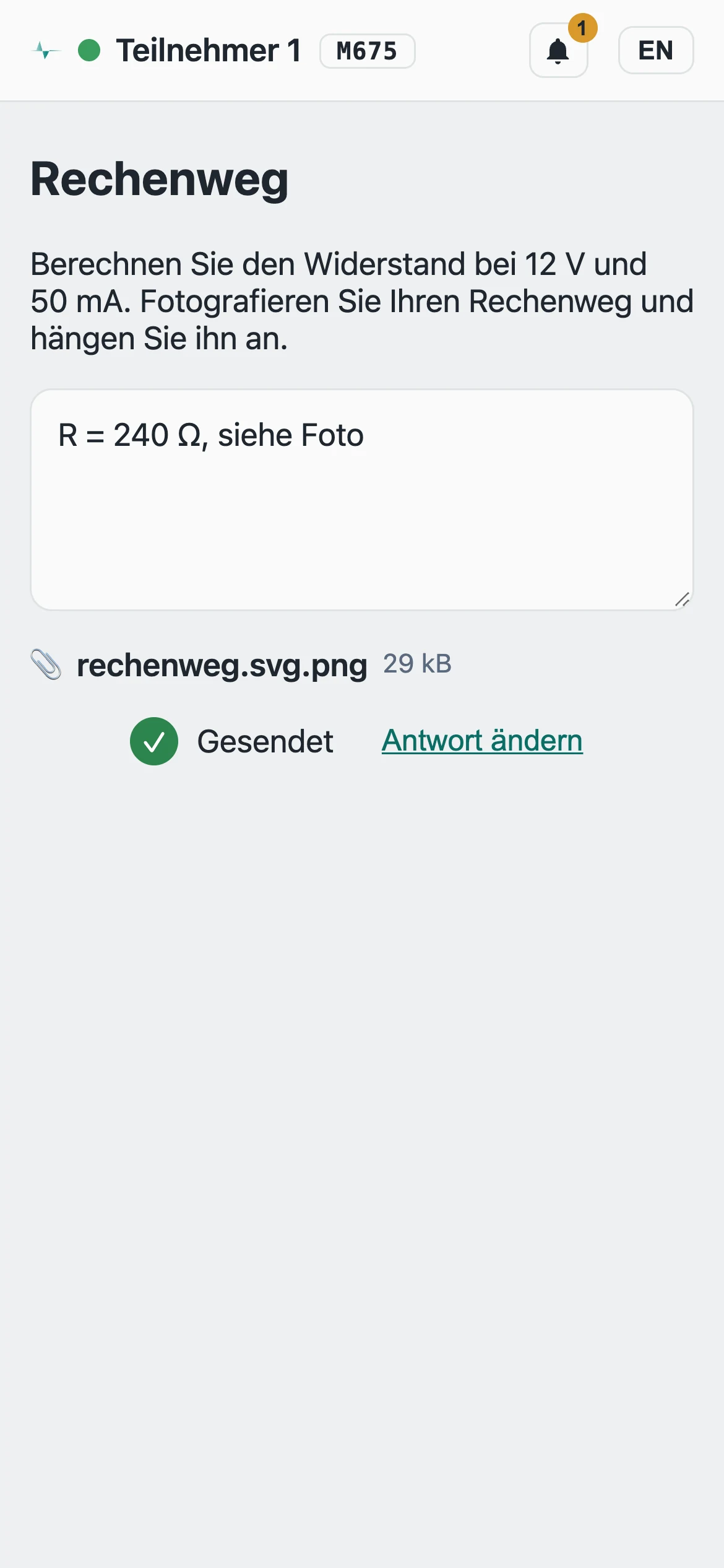 Bildschirmfoto Smartphone