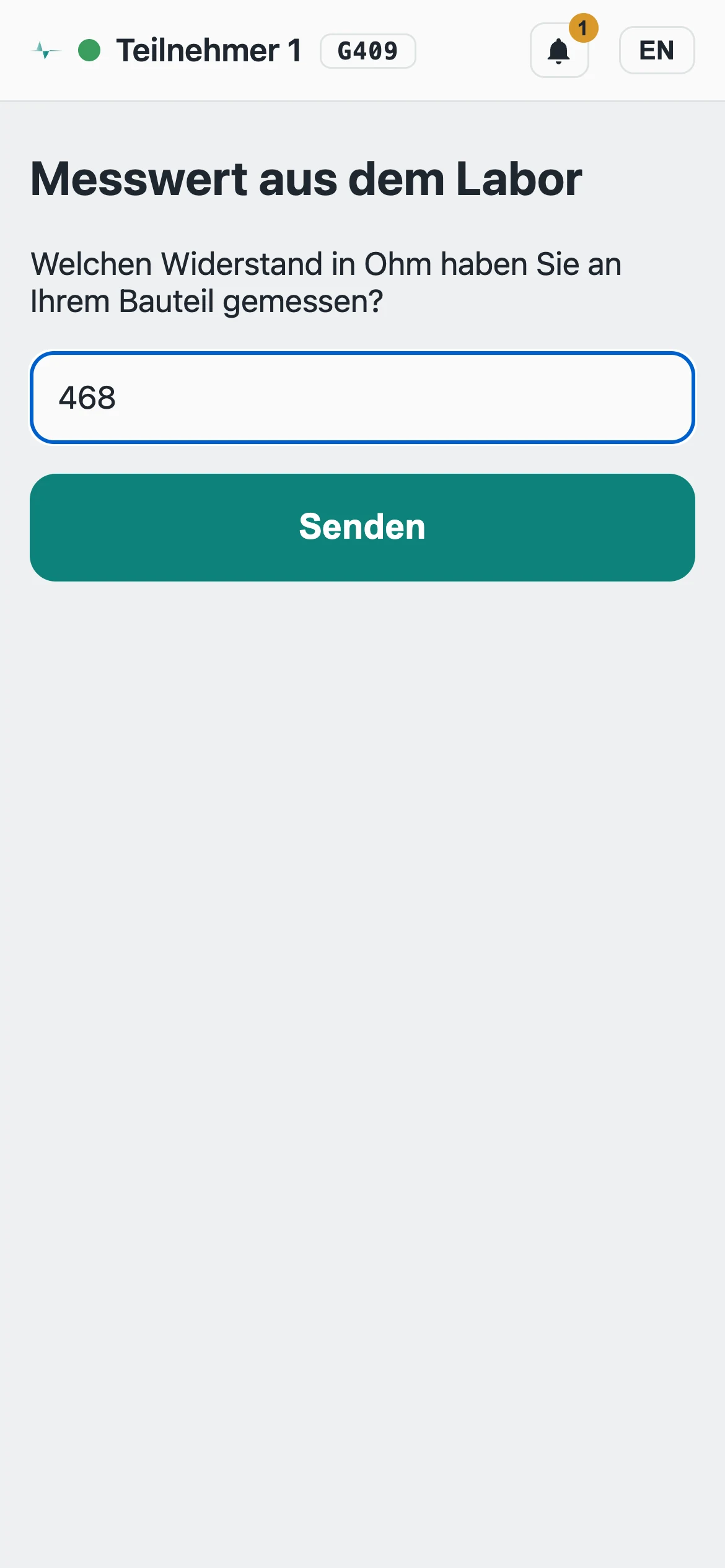 Bildschirmfoto Smartphone
