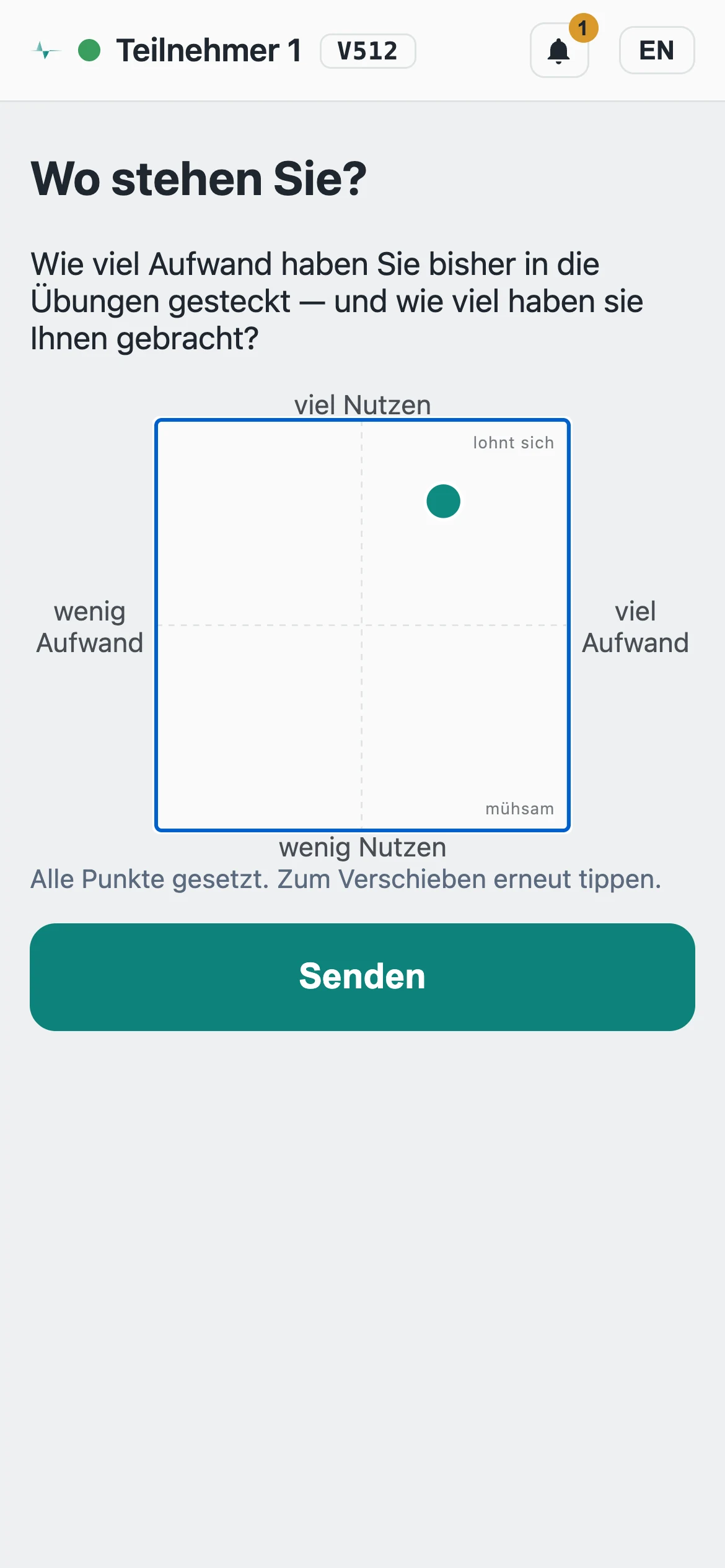 Bildschirmfoto Smartphone