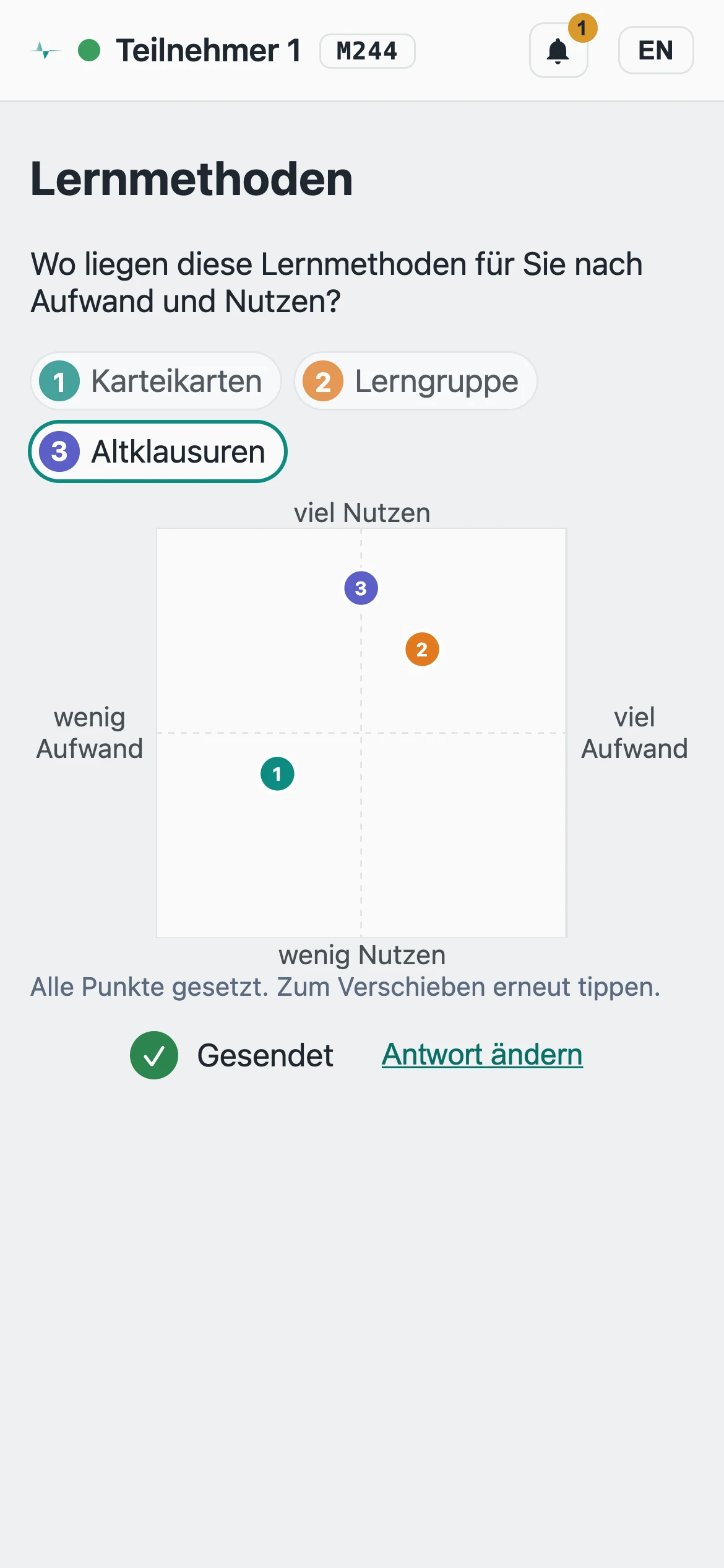 Bildschirmfoto Smartphone