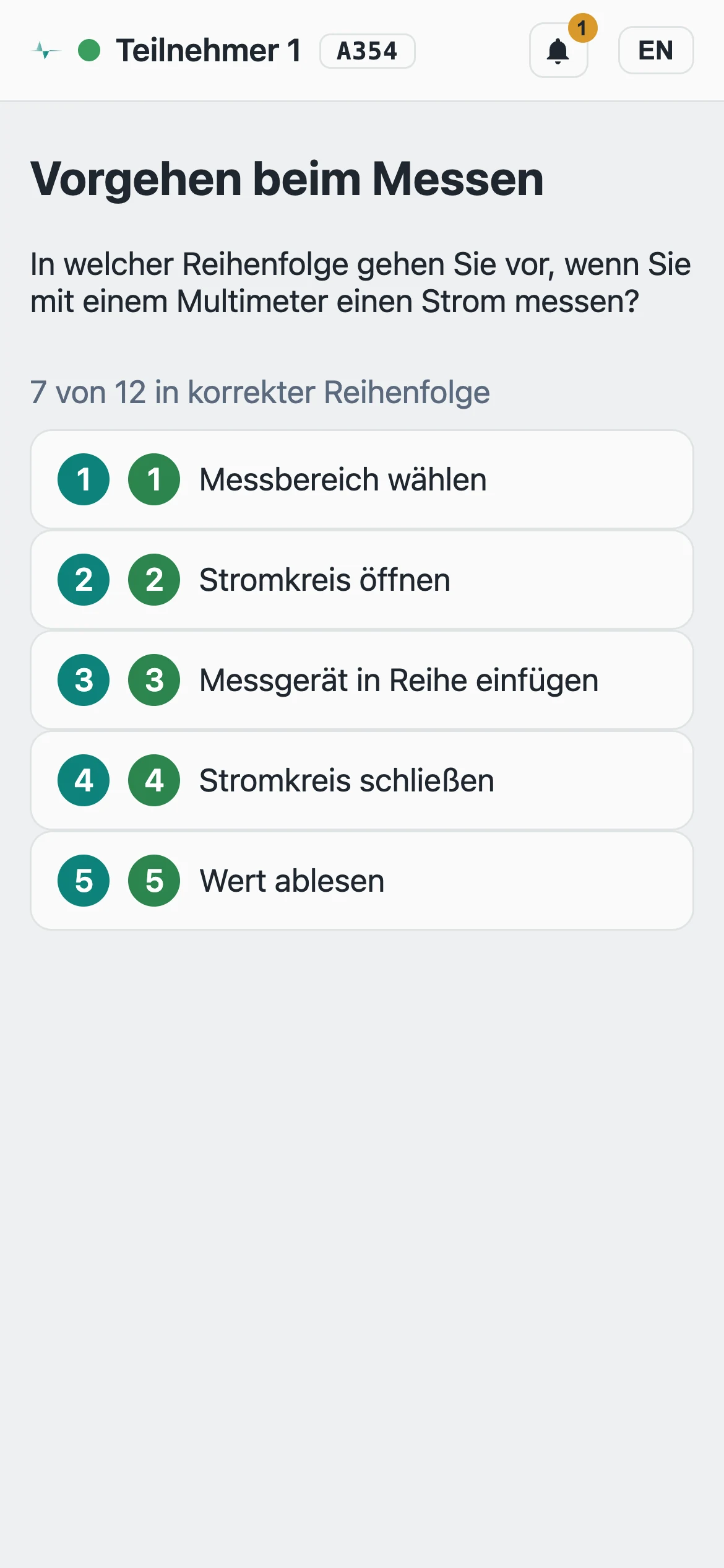 Bildschirmfoto Smartphone