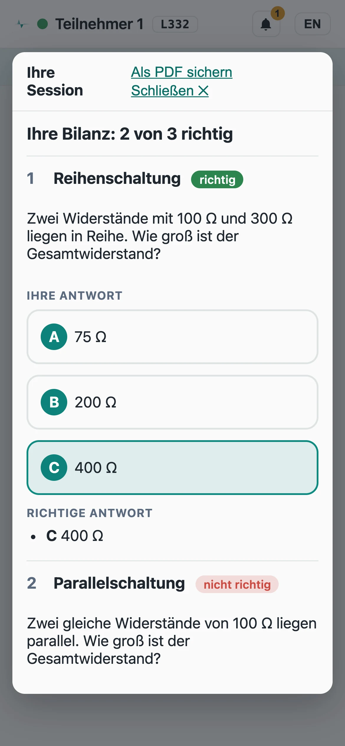 Bildschirmfoto Smartphone