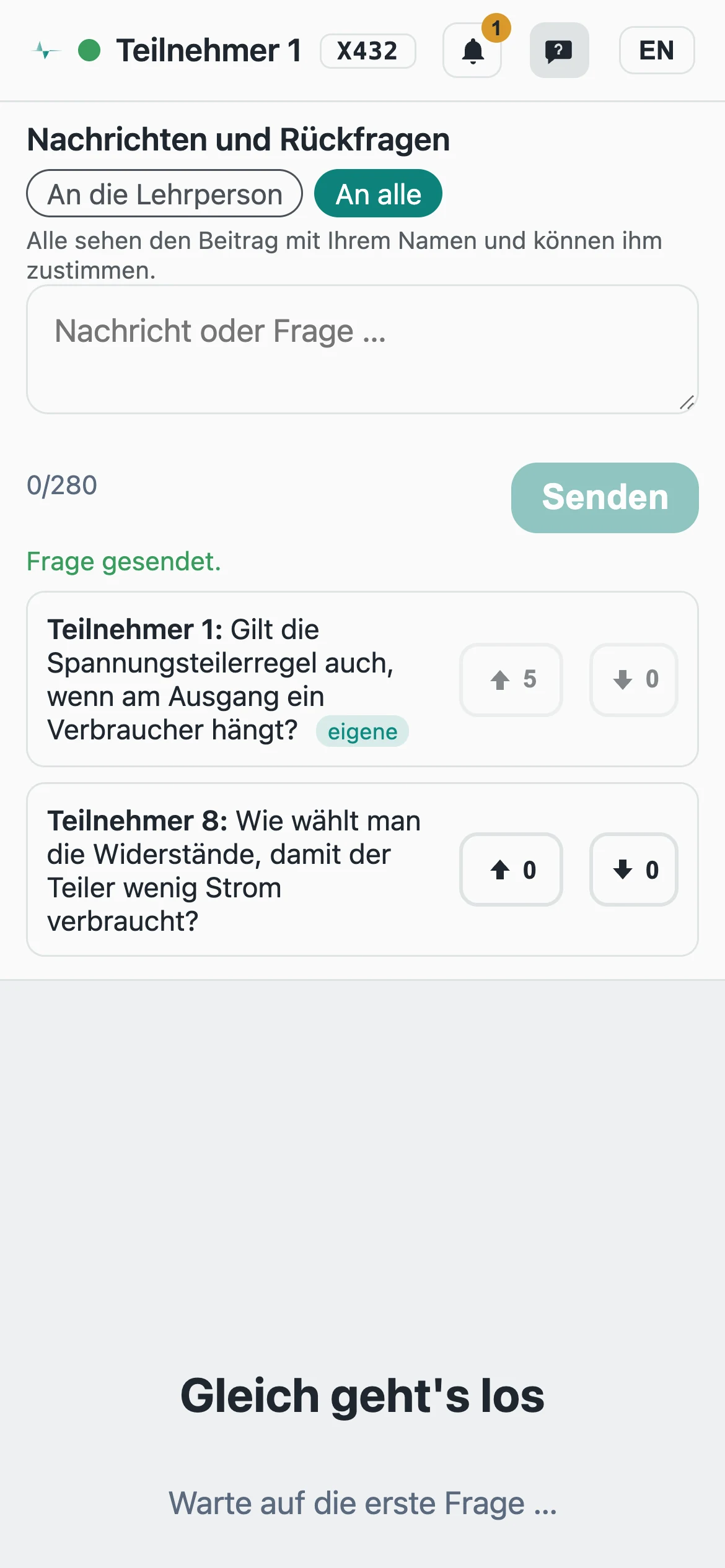 Bildschirmfoto Smartphone
