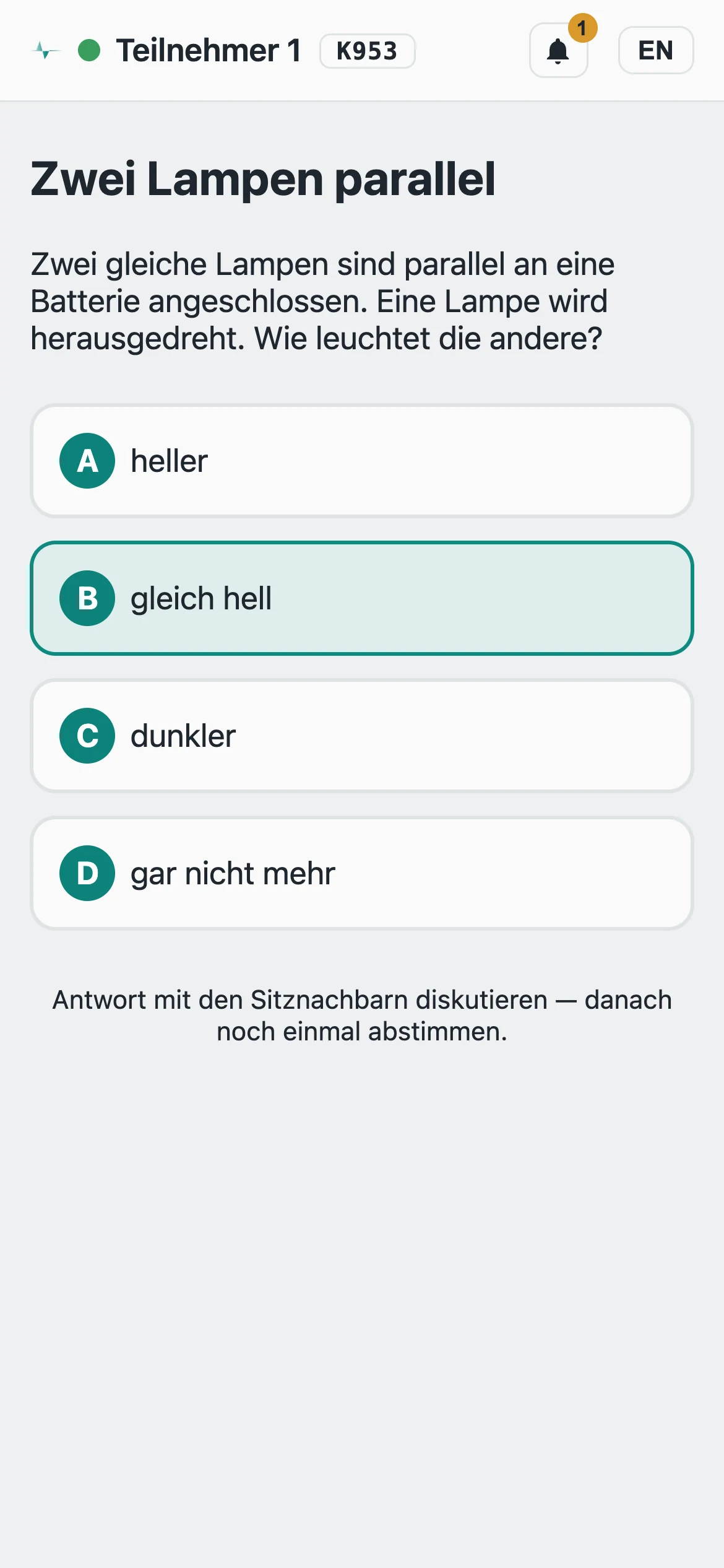 Bildschirmfoto Smartphone