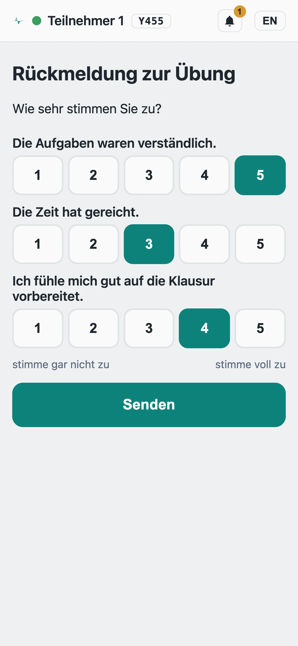 Bildschirmfoto Smartphone