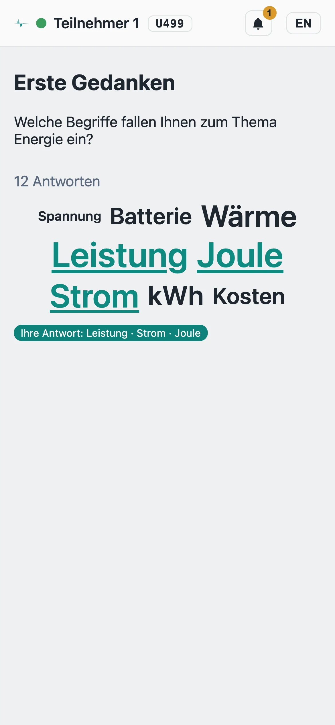 Bildschirmfoto Smartphone