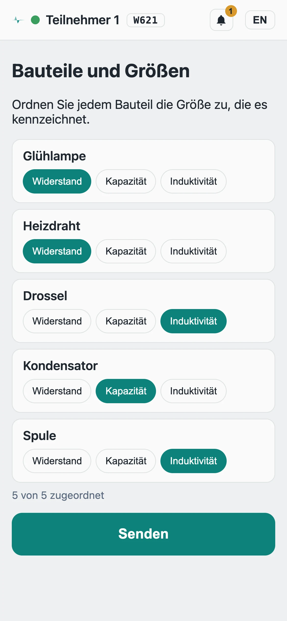 Bildschirmfoto Smartphone