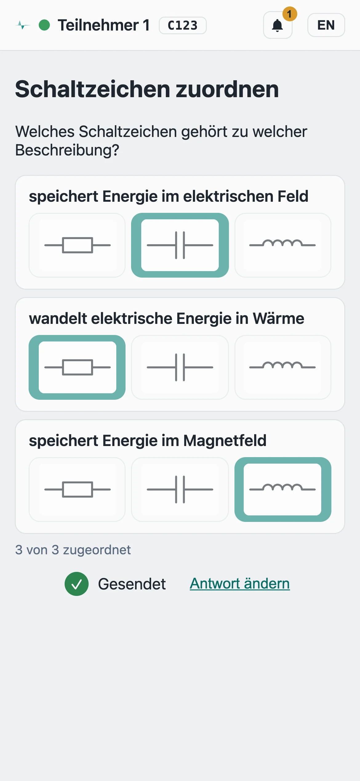 Bildschirmfoto Smartphone
