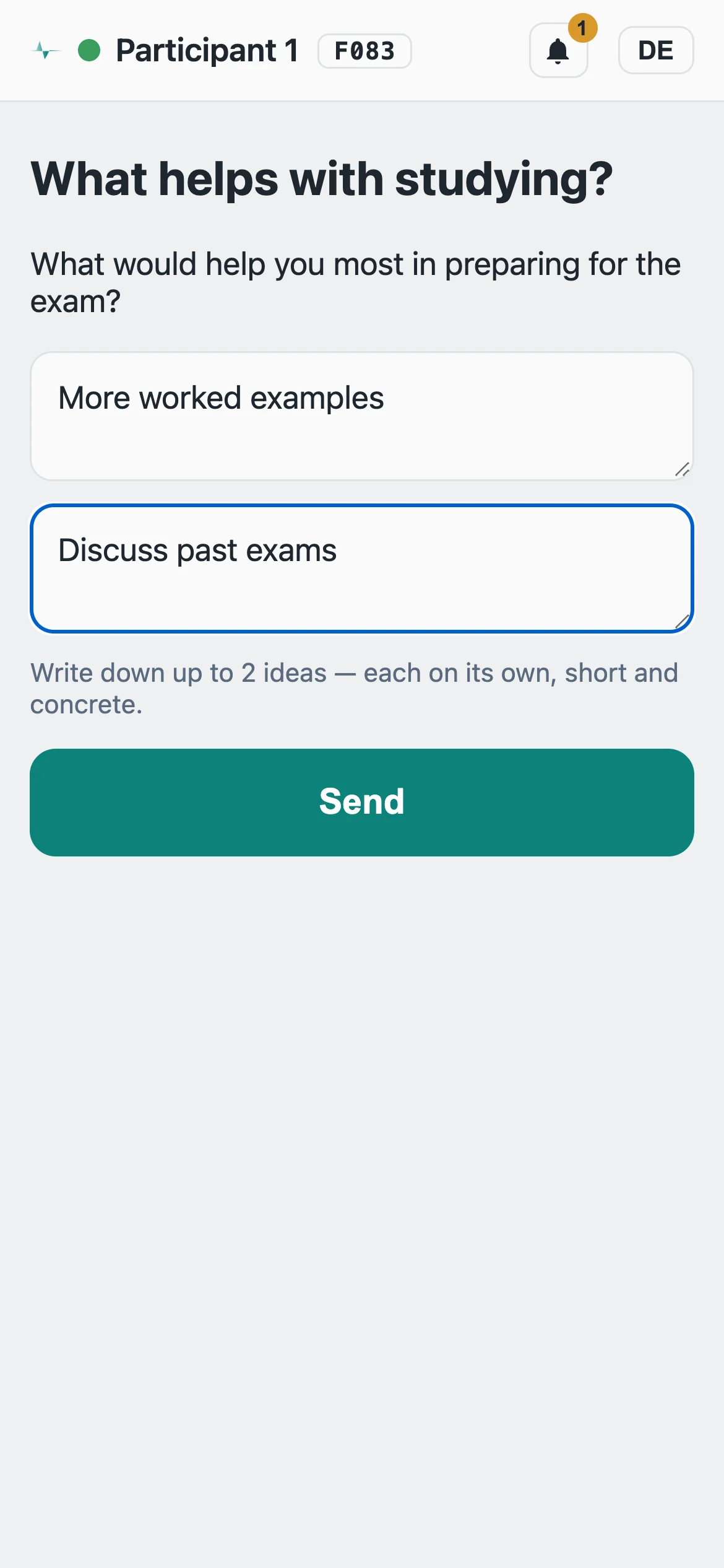 Screenshot Smartphone