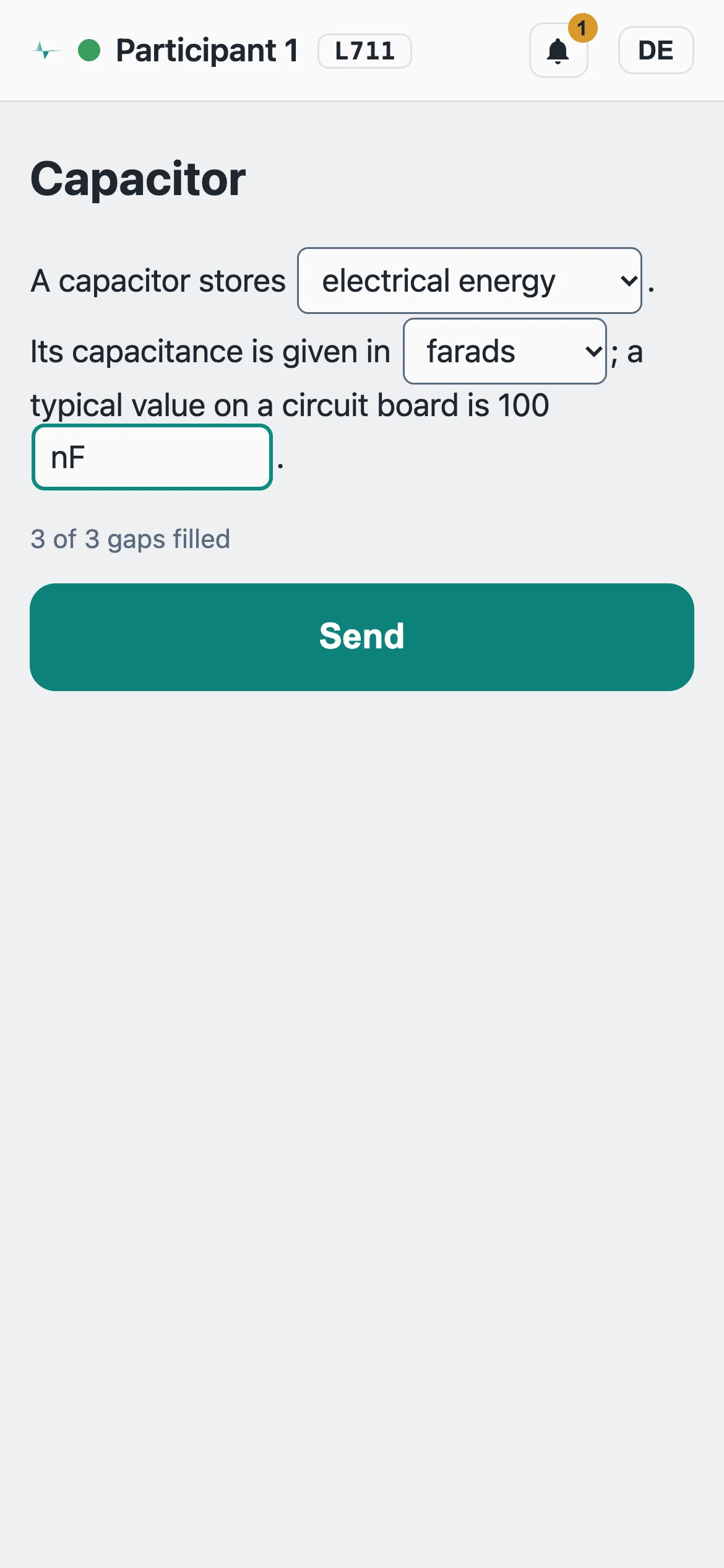 Screenshot Smartphone