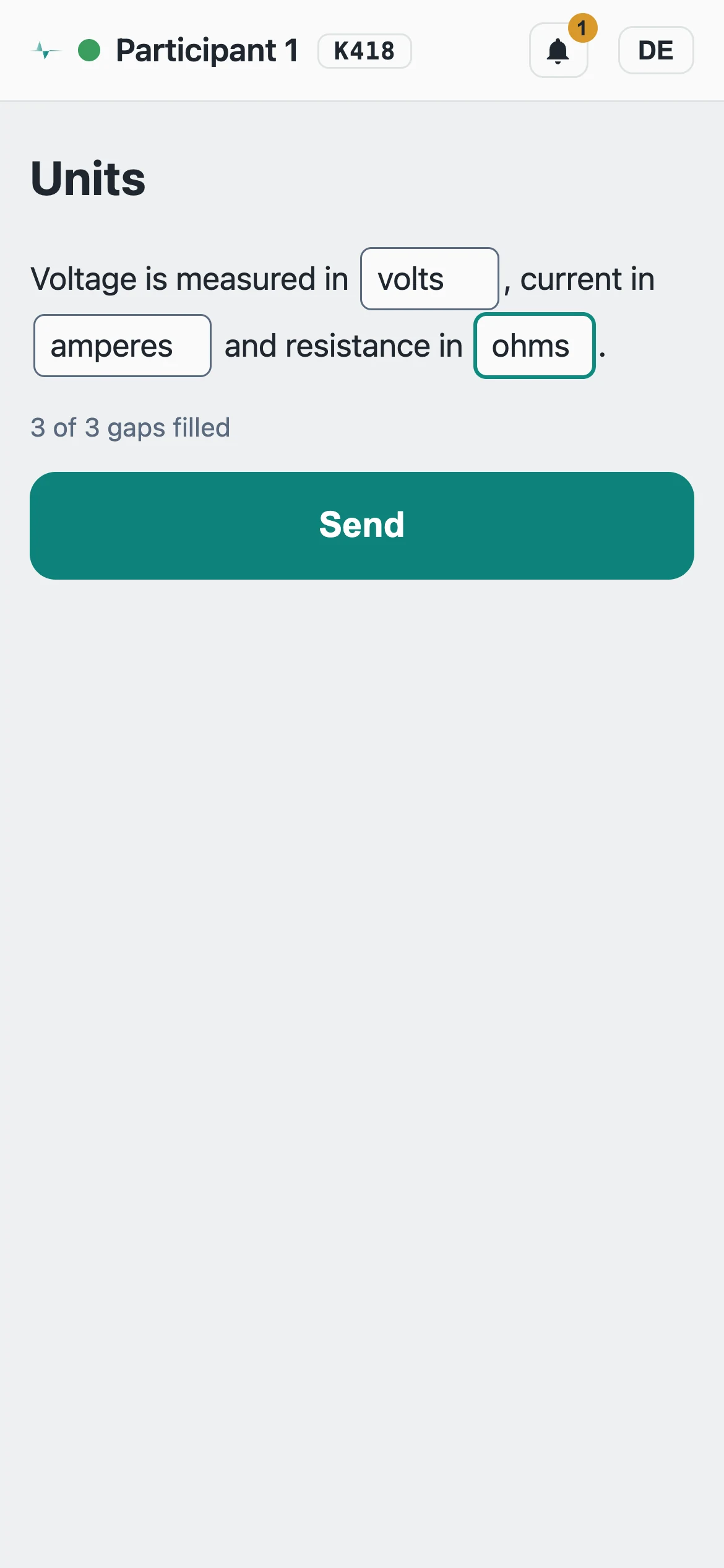 Screenshot Smartphone