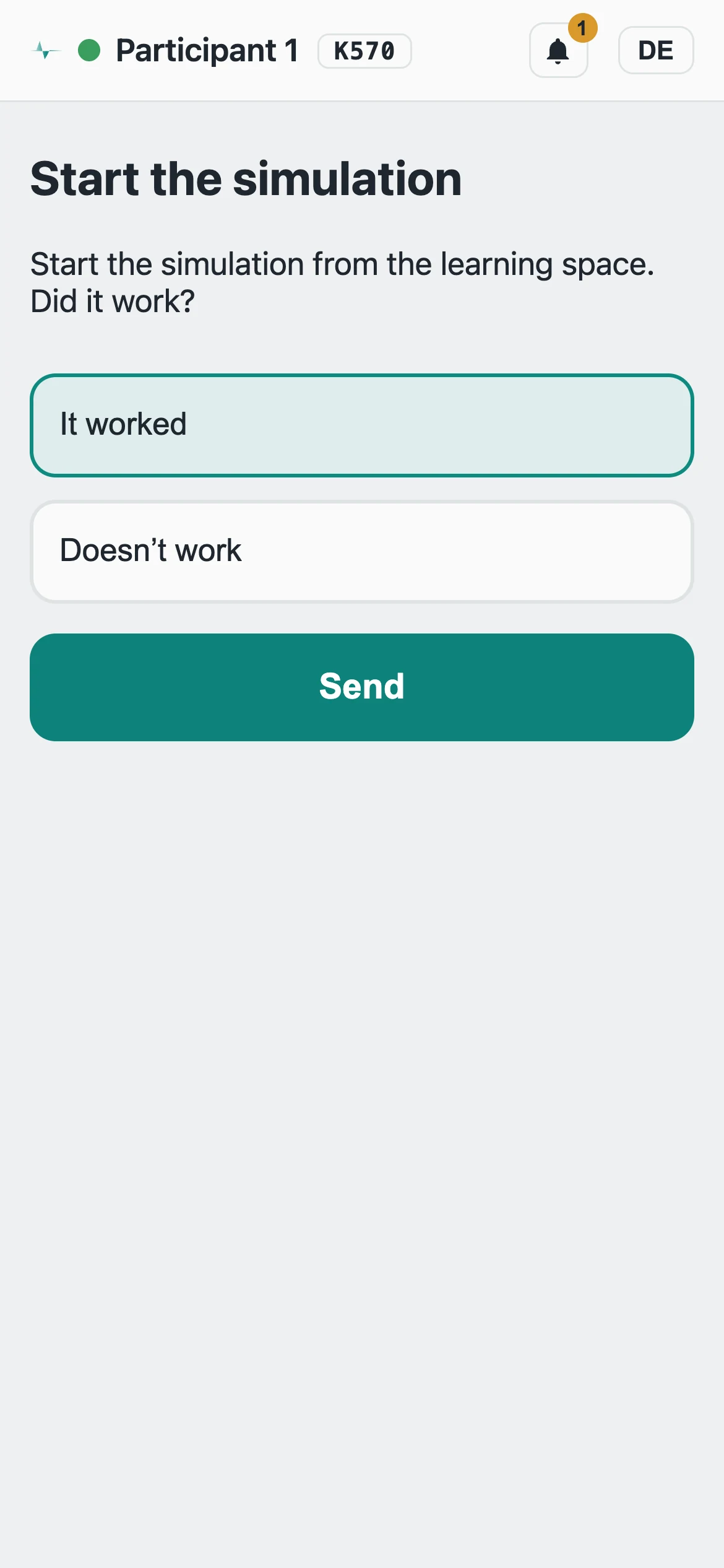 Screenshot Smartphone