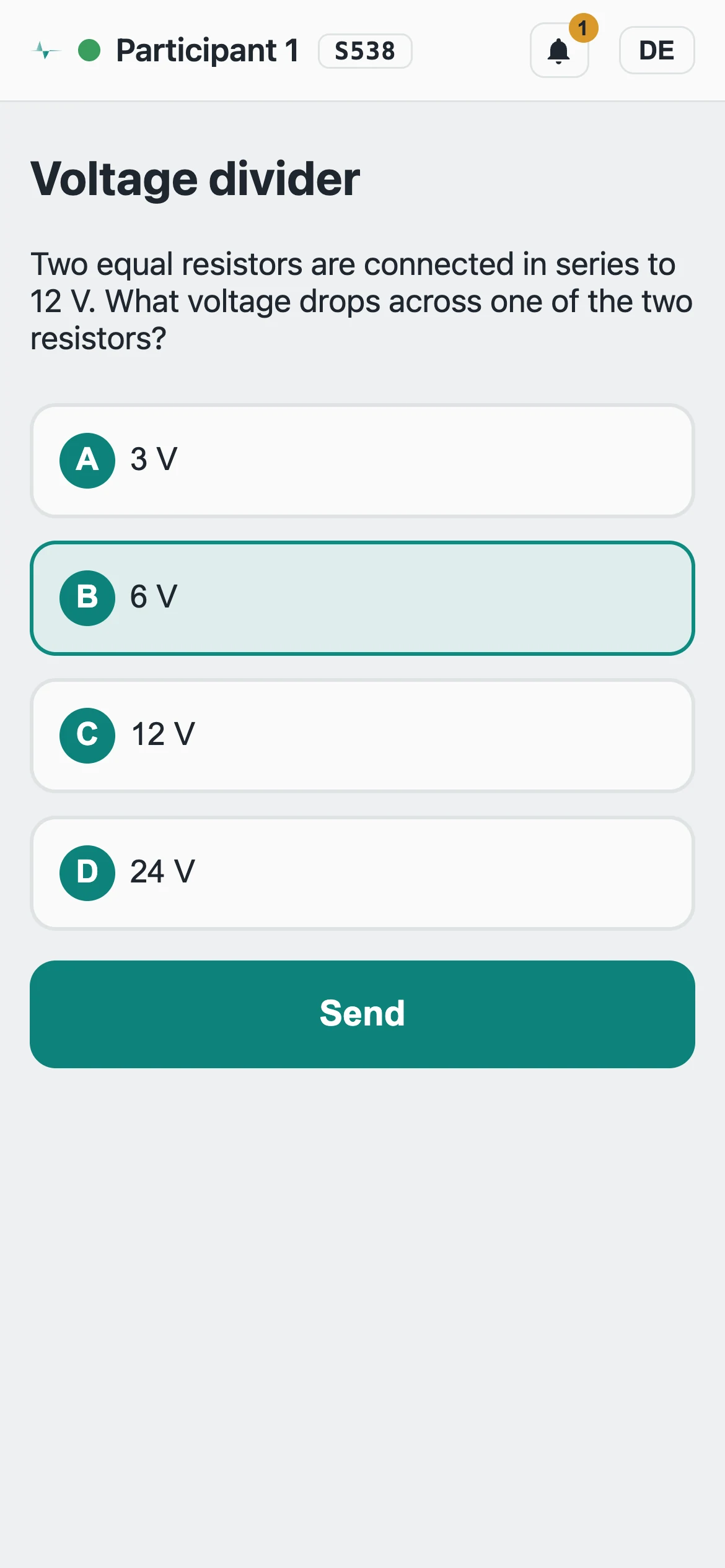 Screenshot Smartphone