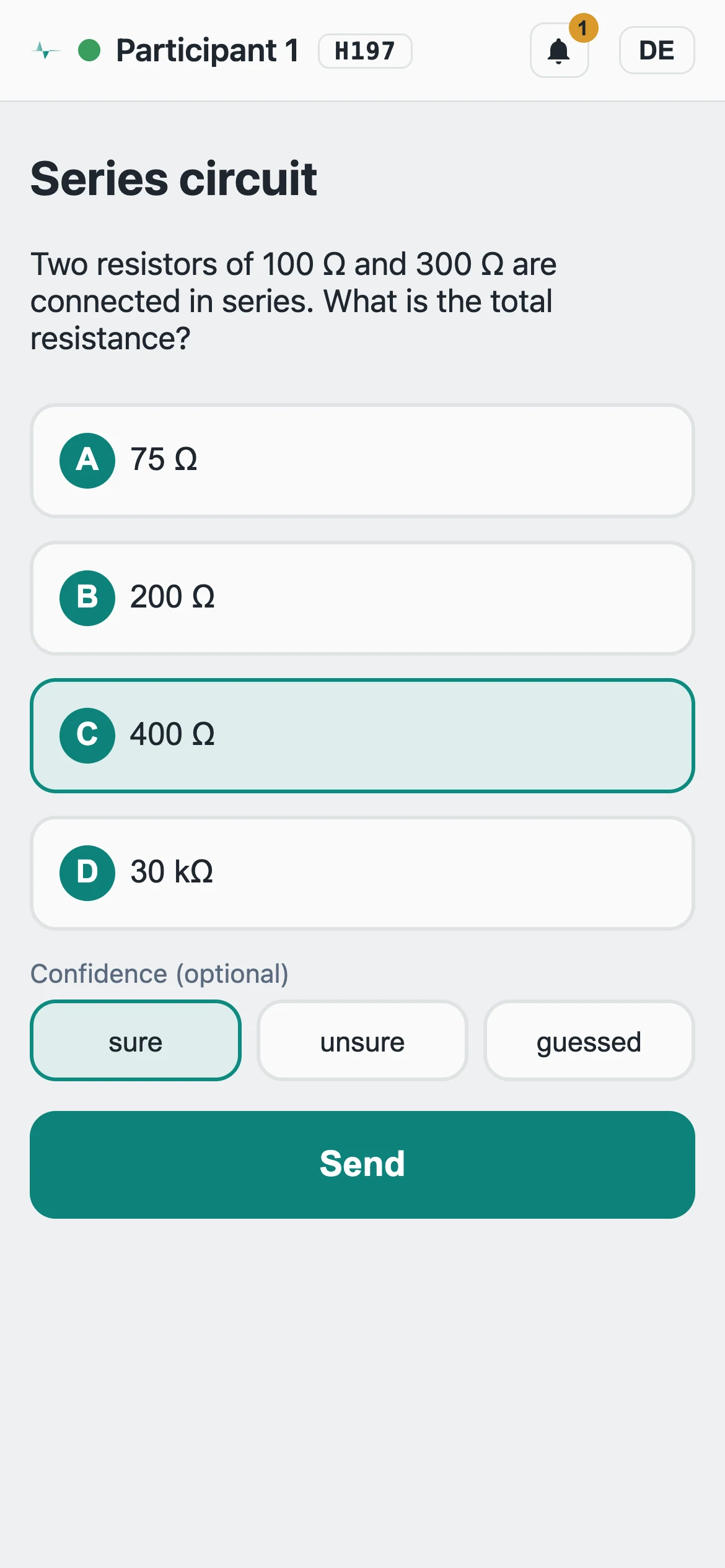 Screenshot Smartphone