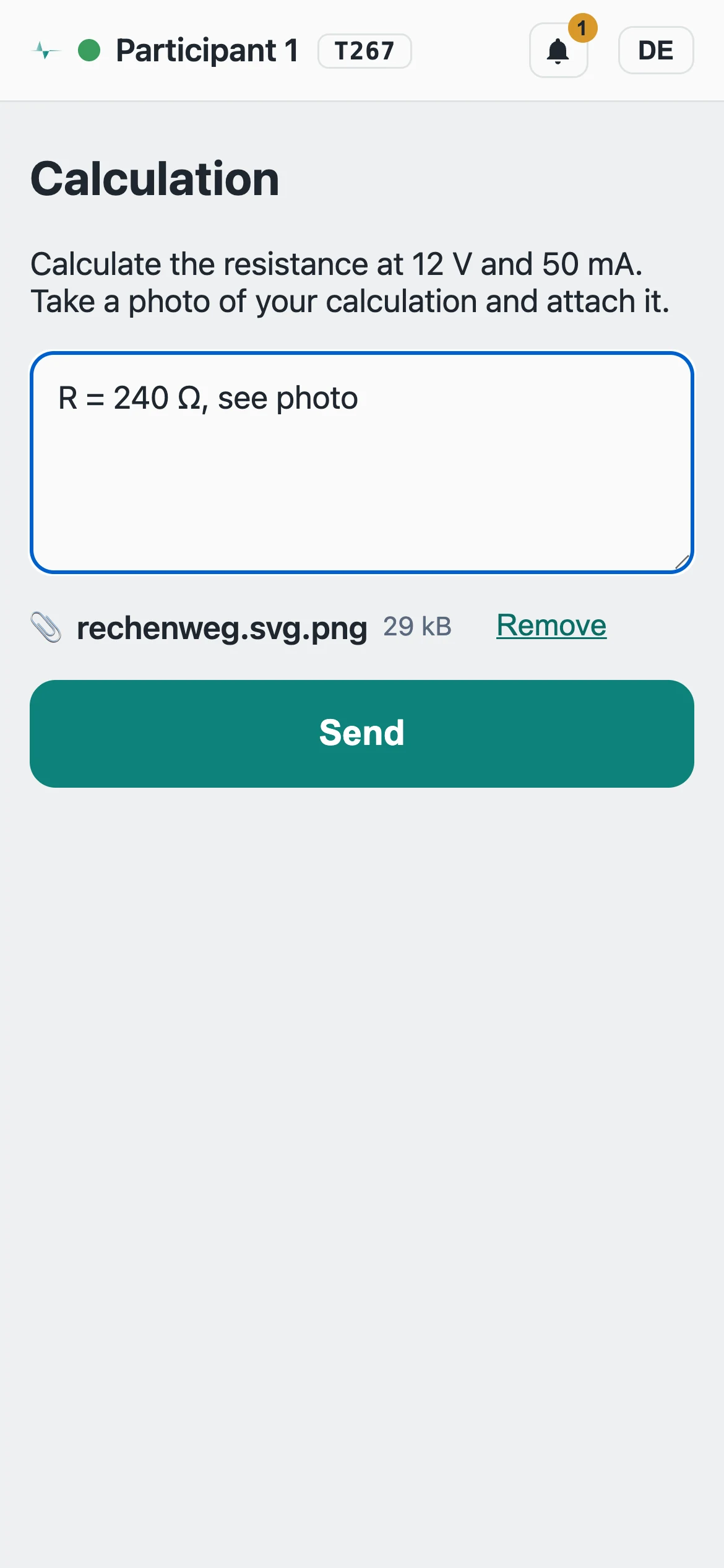 Screenshot Smartphone