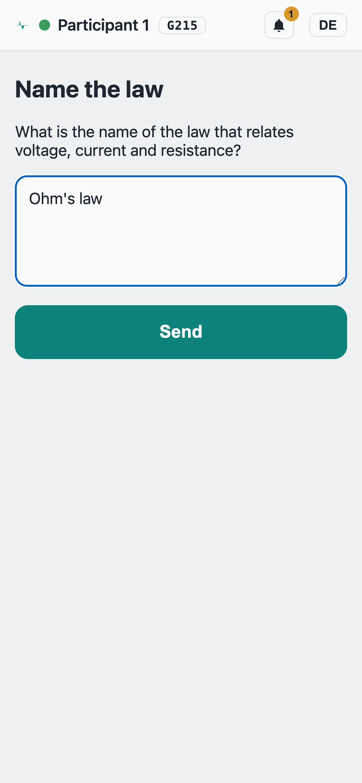 Screenshot Smartphone