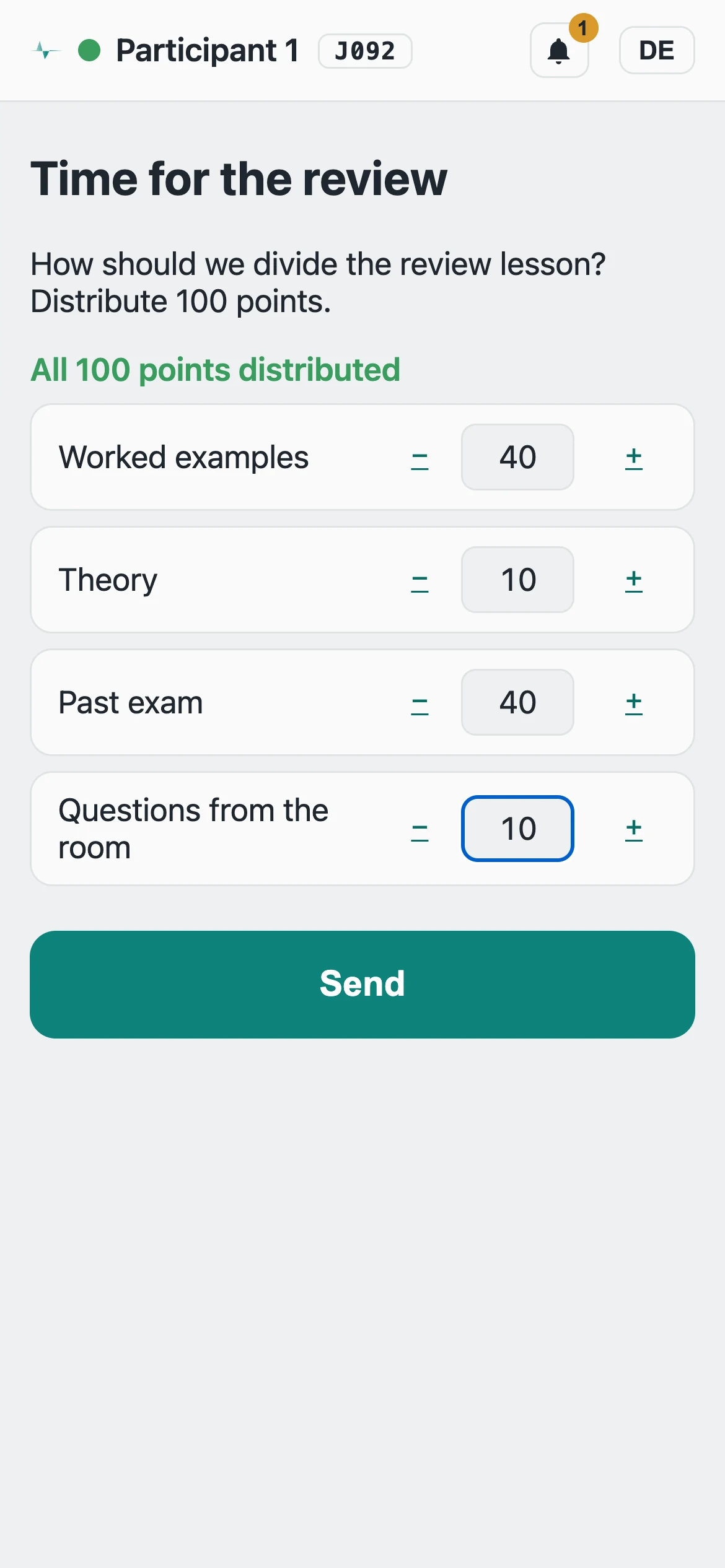Screenshot Smartphone