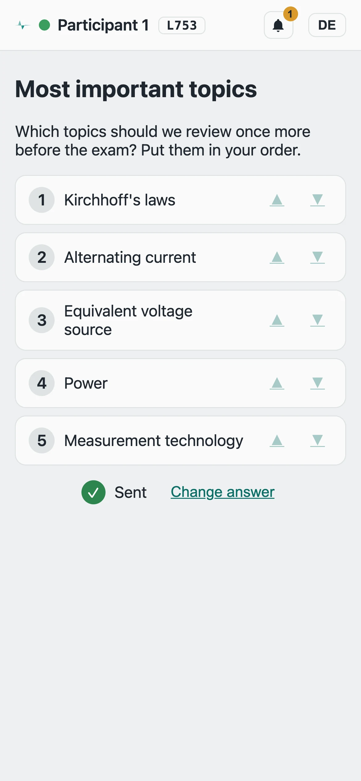 Screenshot Smartphone