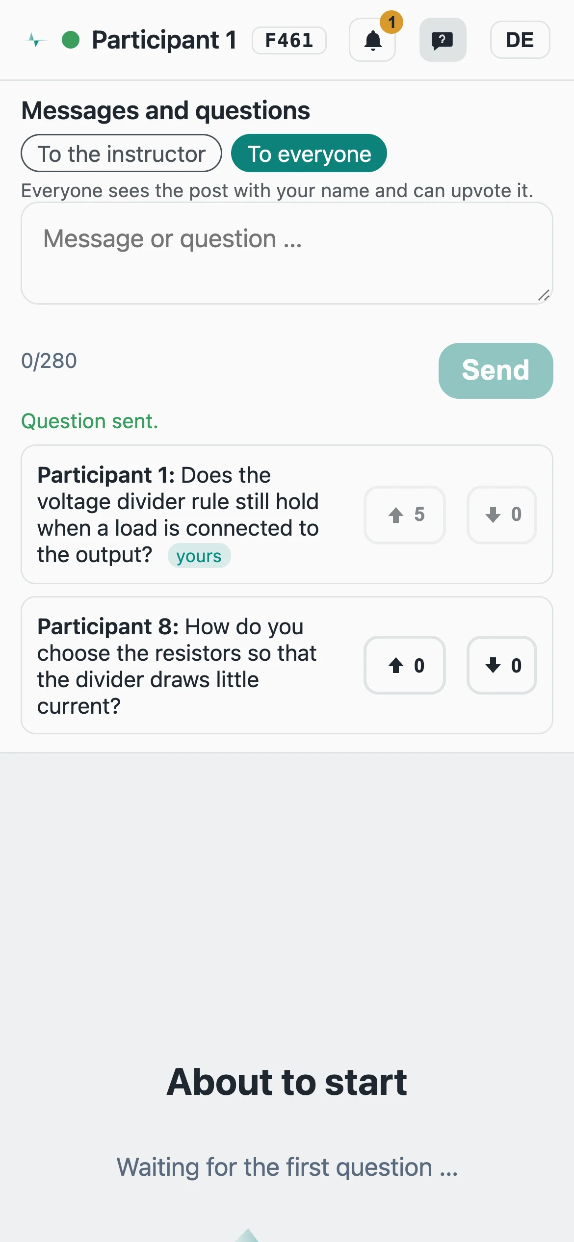 Screenshot Smartphone