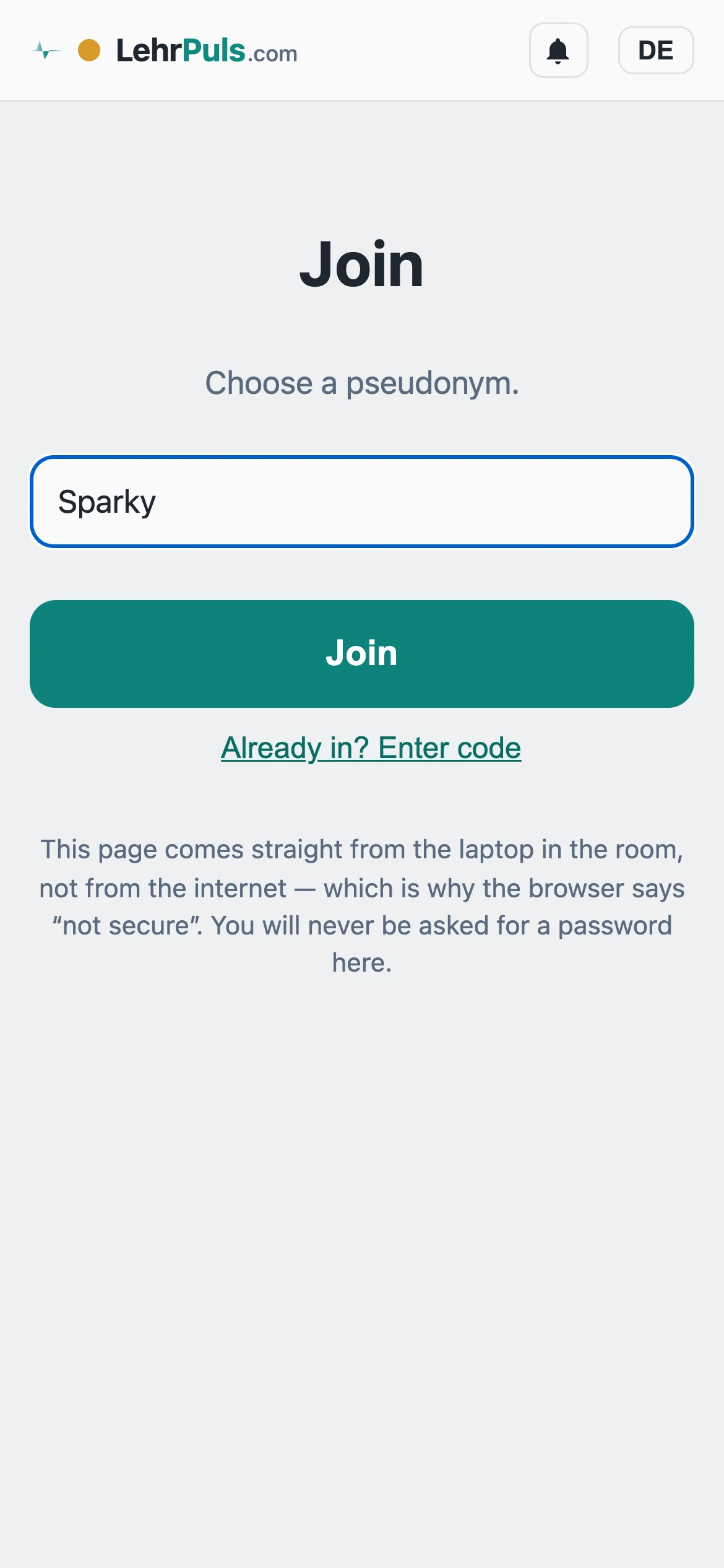Screenshot Smartphone